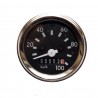 Speedometer Tacho Chrome Ø60mm bis 100 km/h Simson S51, S53, S70, S83