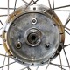 Speichenrad (Felge 1,50x16 in Stahl verchromt ohne Schriftzug) mit Nabe 16 (alle Moped-Typen)