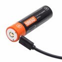 Akumulator 18650 z USB 3,7V 2600 mAh 9,62Wh litowy