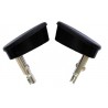 Ignition key black MZ TS 125, 150, 250