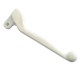 Handbremshebel ohne Armatur weiß S51, S70, S53, S83, SR50, SR80 (abgewinkelt,Plastik)