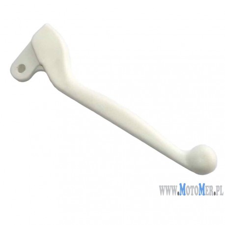 Handbremshebel ohne Armatur weiß S51, S70, S53, S83, SR50, SR80 (abgewinkelt,Plastik)