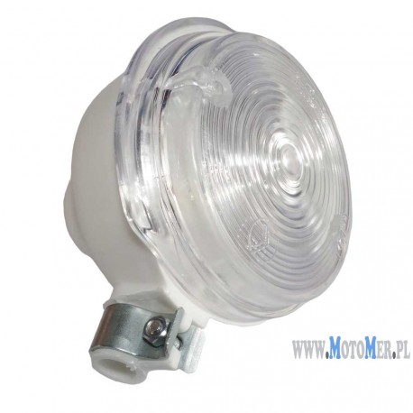 Blinker Ø80 rücklteil weiß, weiß vorn Simson S50, S51, S70, SR50, SR80 , MZ**