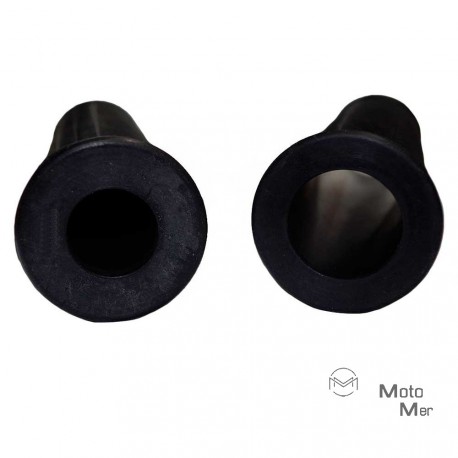 Lenkergummi schwarz (kleiner Bund / ballige Form) im Satz passend für AWO