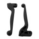 Handbremshebel ohne Armatur schwarz S51, S70, S53, S83, SR50, SR80 (abgewinkelt,Plastik)