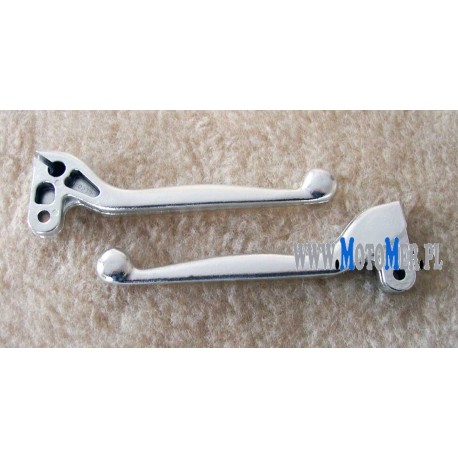 Clutch lever without armature in chrome optics for S51, S70, SR50, SR80