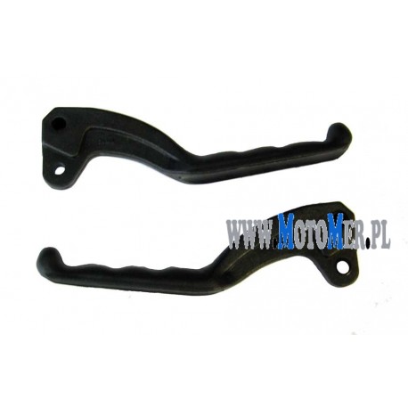 Hand brake lever / clutch lever, without armature in black, plastic JAWA 350