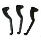 Hand brake lever / clutch lever, without armature in black, plastic JAWA 350