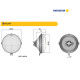 Lamp Headlight Headlight insert Simson S50 S51 S70
