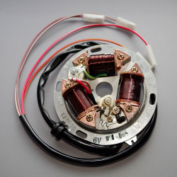 Grundplatte 6V Unterbrecher komplett S51, S70, KR51/2
