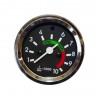 Tachometer Ø60 (up to 10,000 rpm) with high beam control (blue) front ring black suitable for S51, S70, S53, S83