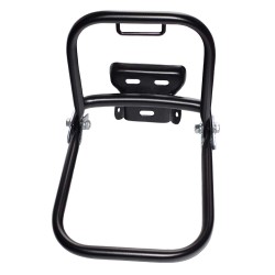 Gepäckträger hinten S50, S51, S70 schwarz (mit kurzem Haltebügel)
