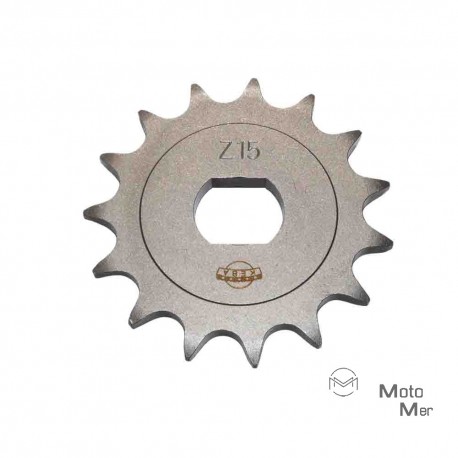 Pinion 15 tooth Simson S51, S70, S83, KR51/2, SR50, SR80
