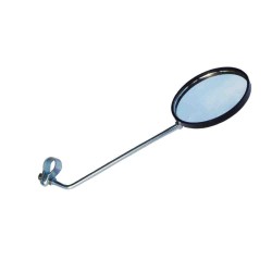 Lusterko okrągłe (Ø120) uniwersalne ocynkowana nóżka - pręt