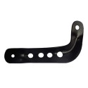 Auspuffstrebe hinten (schwarz) kurze Ausführung passend für S51, S70 Enduro