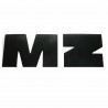 Litery zbiornika paliwa MZ ETZ 150 / 250 / 251  czarne