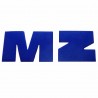 Litery zbiornika paliwa MZ ETZ 150 / 250 / 251  niebieskie