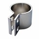 Obejma kolanka tłumika ES/TS/ETS/ETZ 250 chrom Ø 40mm