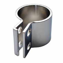 Obejma kolanka tłumika ES/TS/ETS/ETZ 250 chrom Ø 40mm