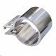 Obejma kolanka tłumika ES/TS/ETS/ETZ 250 chrom Ø 40mm