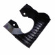 Bodenblech für Armaturenblock schwarz grundiert passend für SR50, SR50/1, SR80, SR80/1
