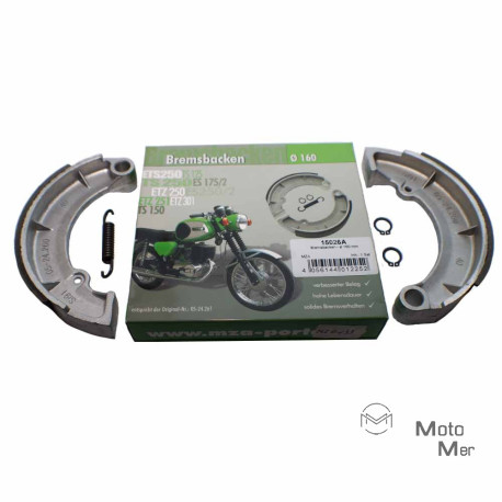 Szczęki hamulcowe ETZ 250, TS, ES250 bęben Ø160mm