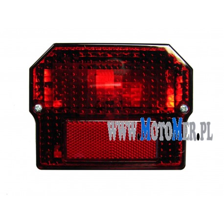Taillight complete, angular MZ, Simson