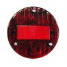 Taillight complete, round - 3 screws MZ, Simson