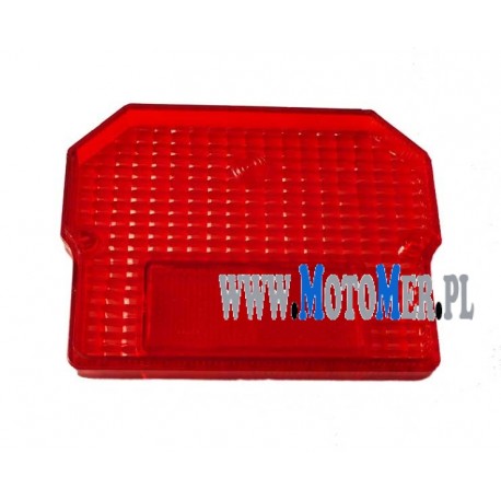 Lens for tail lamp angularly MZ ETZ, Simson