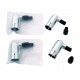 Kerzenstecker Aka Electric* S51 (1K-Ohm) wassergeschützt,