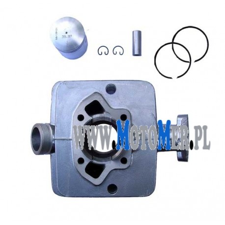 Cylinder SIMSON S51, /ALMOT/ kpl. + tłok +  sworzneń + pierścienie + zabezpieczenia sworznia