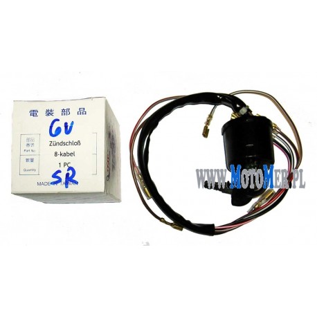 Stacyjka SR50, SR80, 6V 8 wyjść