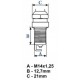 Zündkerze M14-260 Beru* - Isolator - Spezial S50, S51, S70, SR50, SR80