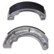 Brake shoes ETZ 250, TS, ES250, for wheel hub with Ø160mm Ø160mm