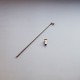 Speiche Simson S51, S50, S53 16" 143,5 mm M3,5 Edelstahl (deutsche Fertigung)