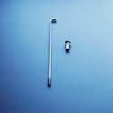 Speiche Simson S51, S50, S53 16" 143,5 mm M3,5  (deutsche Fertigung)