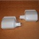Hand Protectors white classic Simson S50, S51, S70, SR50, Enduro