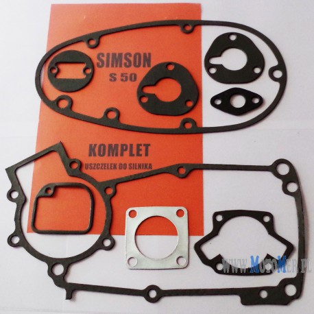Engine gaskets (set) Simson S50