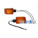 Indicator mini orange with bulb 12V