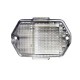 Indicator-cap, hexagonal in white