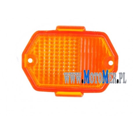 Blinkerkappe 6-eckig weiß, ETZ allen Type, Simson S53, SR50, SR80**